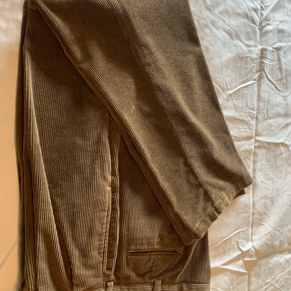 Polo by Ralph Lauren Olive Wide Wale Men’s Corduroy Slacks